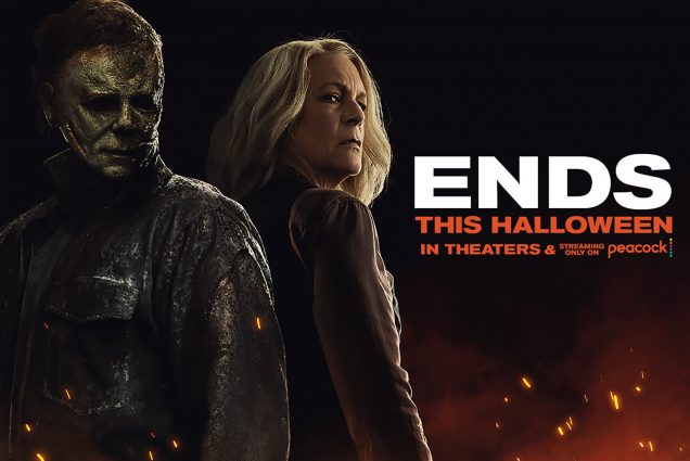 Spooky season is here, and serial killer Michael Myers is on the loose again. Halloween Ends is out Friday and sets the stage for one final showdown between Myers and Laurie Strode. Image courtesy of Universal Pictures