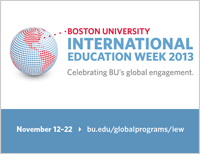 Thumbnail image, International Education Week 2013 poster with bleed