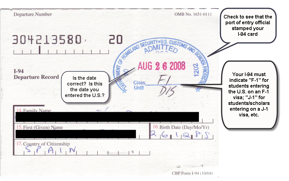 Form I 94 Explained Arrival Departure Record CitizenPath 53 OFF