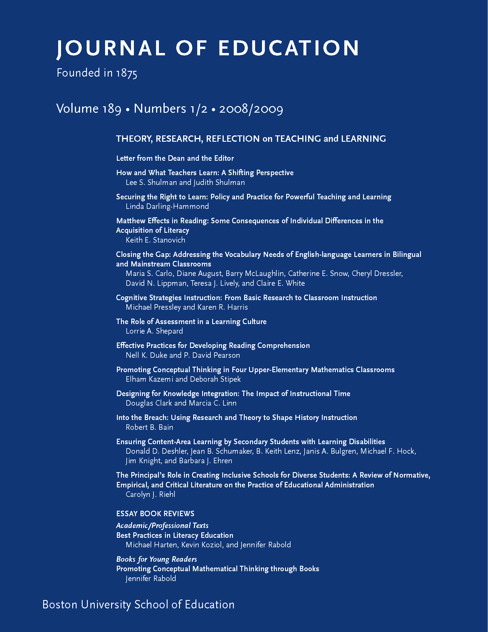 Teaching Strategies For Students With Learning Disabilities Letter From Dean Hardin L K Coleman Journal Of Education Media Ldmapicm Jpg Understanding Learning Disabilities