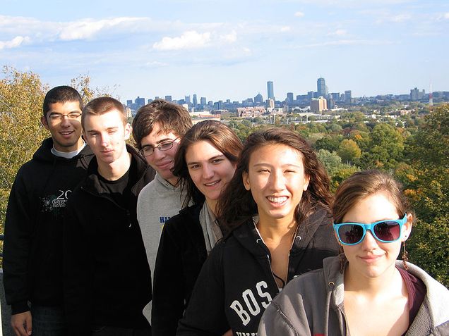 UhcBI101Mt "Climate Change" field trip to Mt. Auburn Cemetery (Fall 2010)