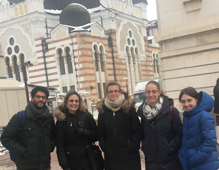 IHRC students in Bulgaria