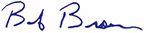 Robert A. Brown signature