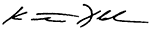Kenneth J. Feld signature