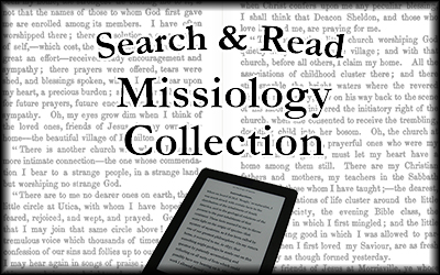 Search and Read the Missiology Collection