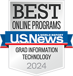 U.S. News & World Report Best Online Programs - Graduate Computer Information Technology 2024