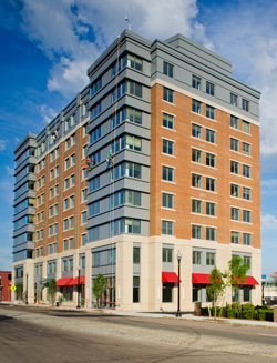 The new School of Medicine student residence.