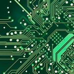 Computer Electronic Circuit istock image