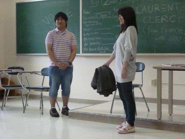 Nagoya5 Class presentations