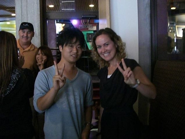 Nagoya8 Gaby, our English teacher!