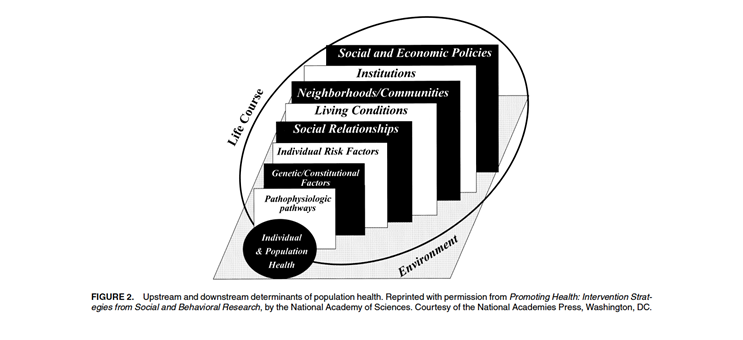 Figure 1. Kaplan GA. What’s wrong with social epidemiology and how can we make it better? Epidemiol Rev.,2004; 26: 124-35.