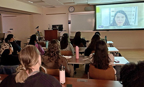 Students watch Plan C film