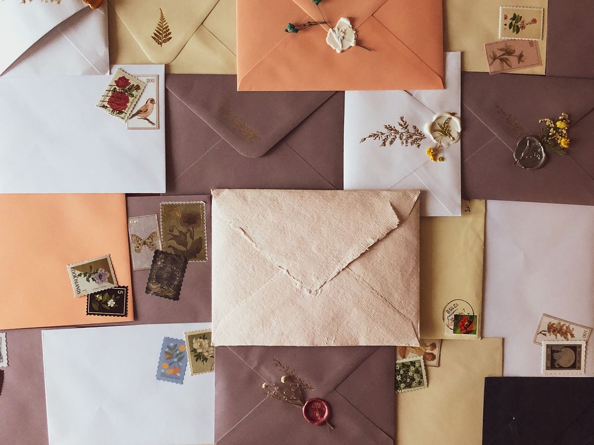 assorted envelopes