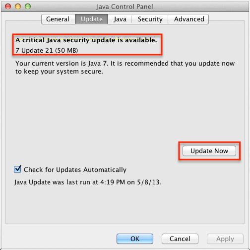 The latest version of Java for OS X 10.6 Snow Leopard