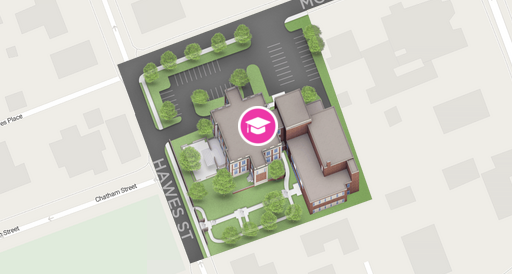 Property overview of 43 Hawes on BU Maps