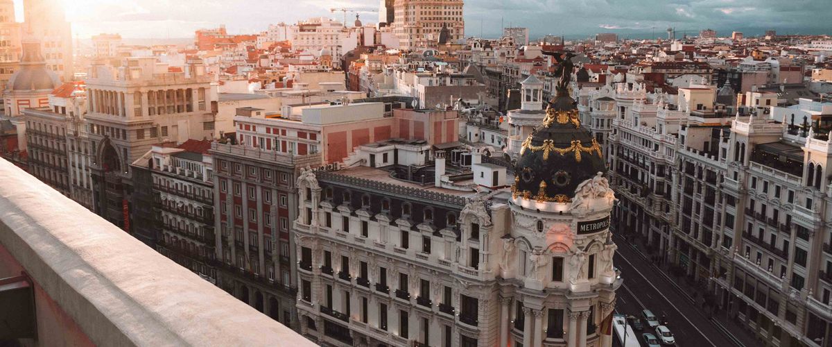 Madrid skyline