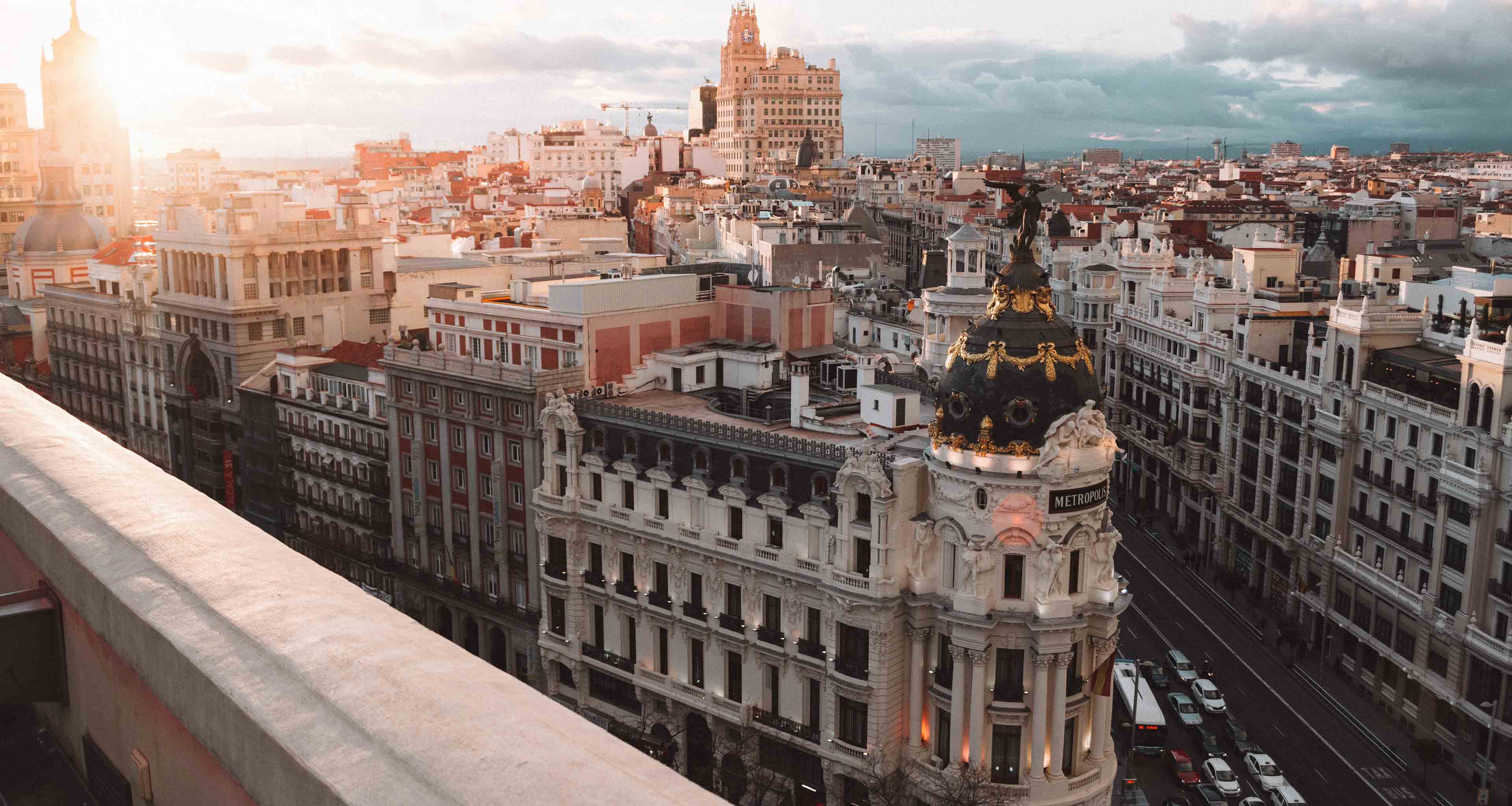 Madrid skyline