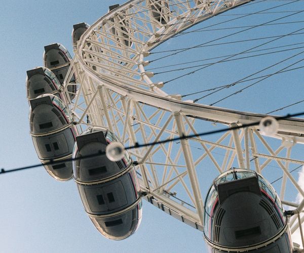 cars in the London Eye