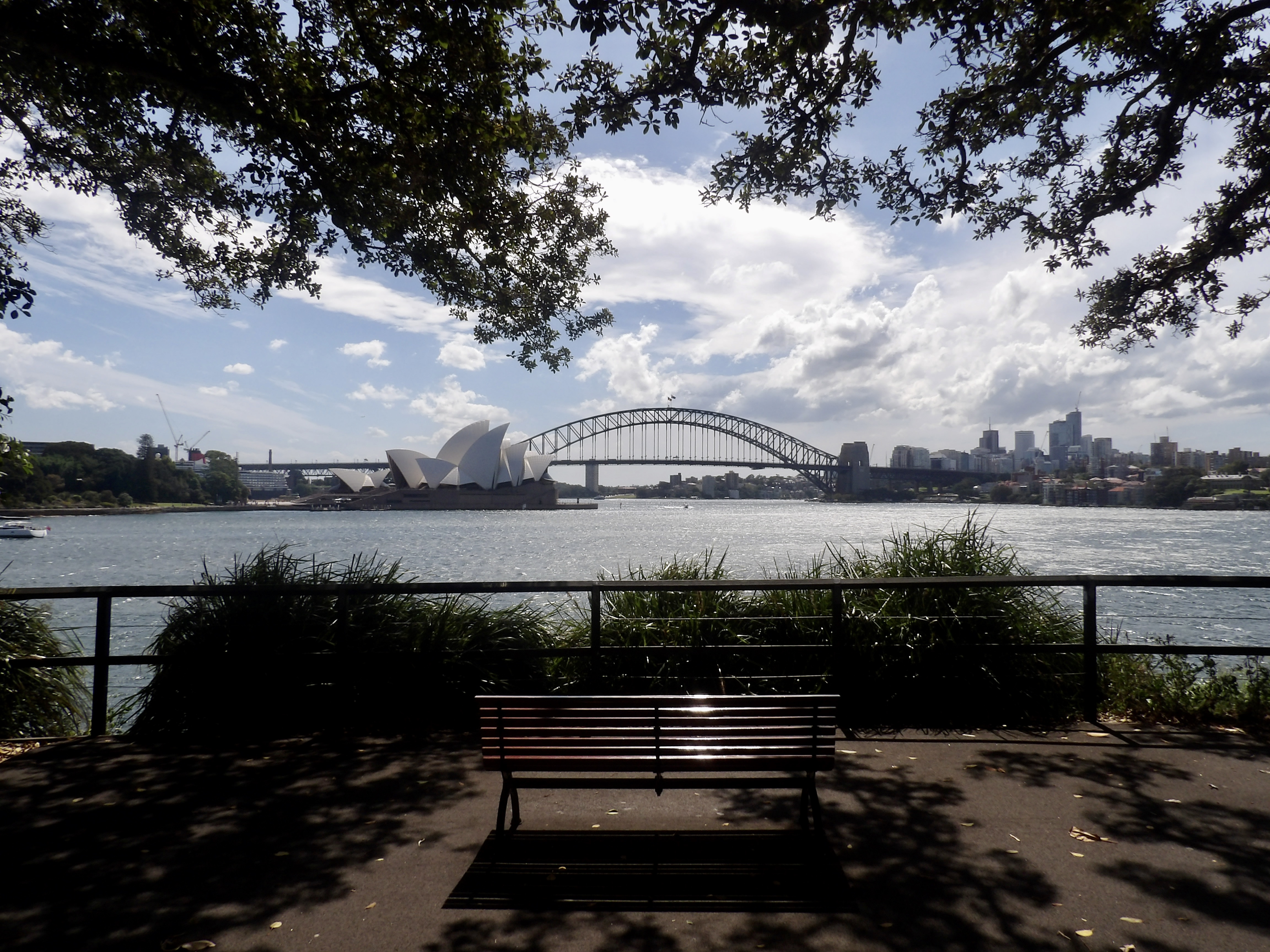 view of sydney harbow and opera house