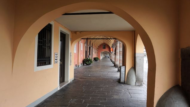 Arches in Padua, Italy