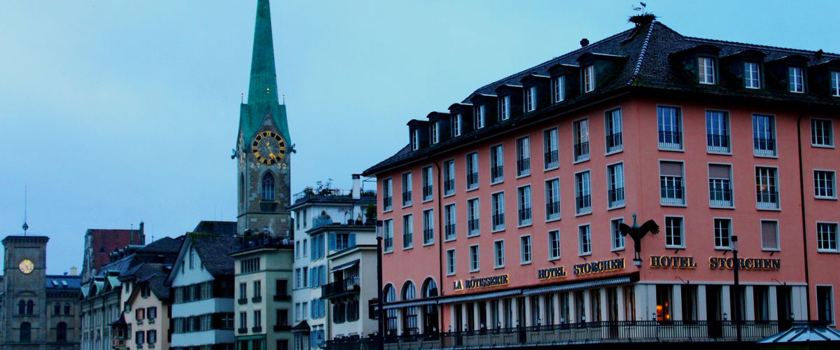 Street in Zurich Switzerland