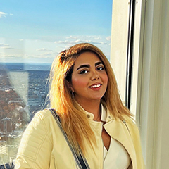 Ghazale Asadi Damavandi was one of seven winners of BU’s Sustainability Innovation Seed Grants on the strength of her “conscious dining” app, GreenFoodx.