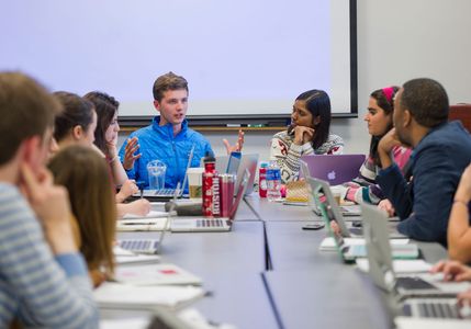 BU students in the College of Communication.
