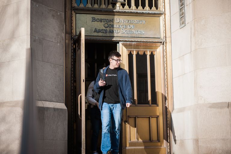 Campus stock photography. Photo by Janice Checchio for Boston University Photography.