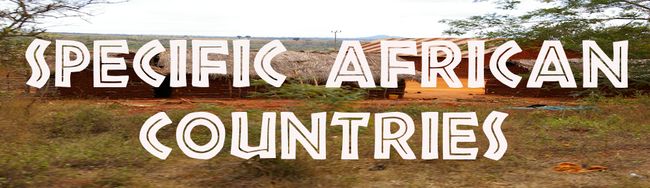 specific african countries