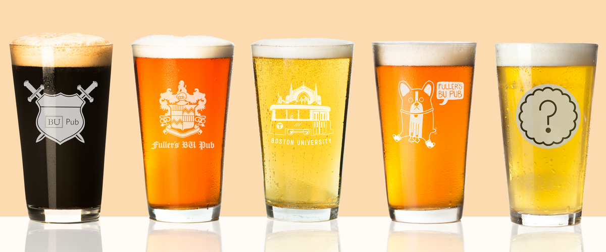 2022 BU Pint Glass Design Challenge