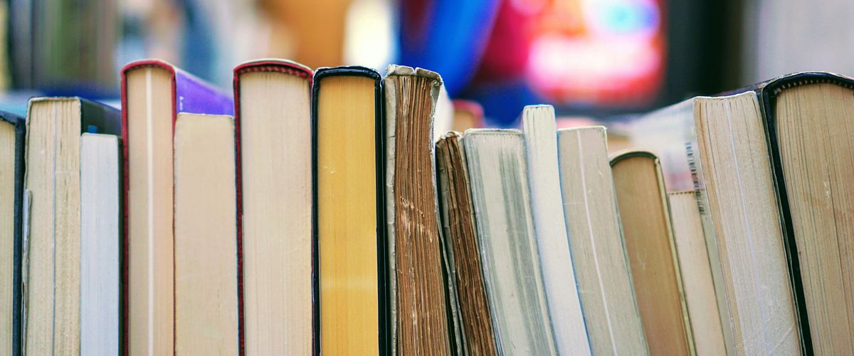 stack of books