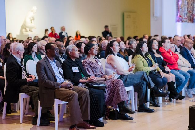 Audience attending the Presidential Welcome Tour in Chicago