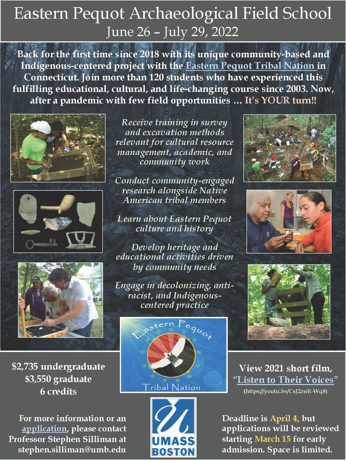 Archaeological Field School & Internship Opportunities Archaeology