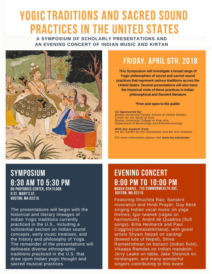 YOGIC TRADITIONS AND SACRED SOUND PRACTICES IN THE UNITED STATES
