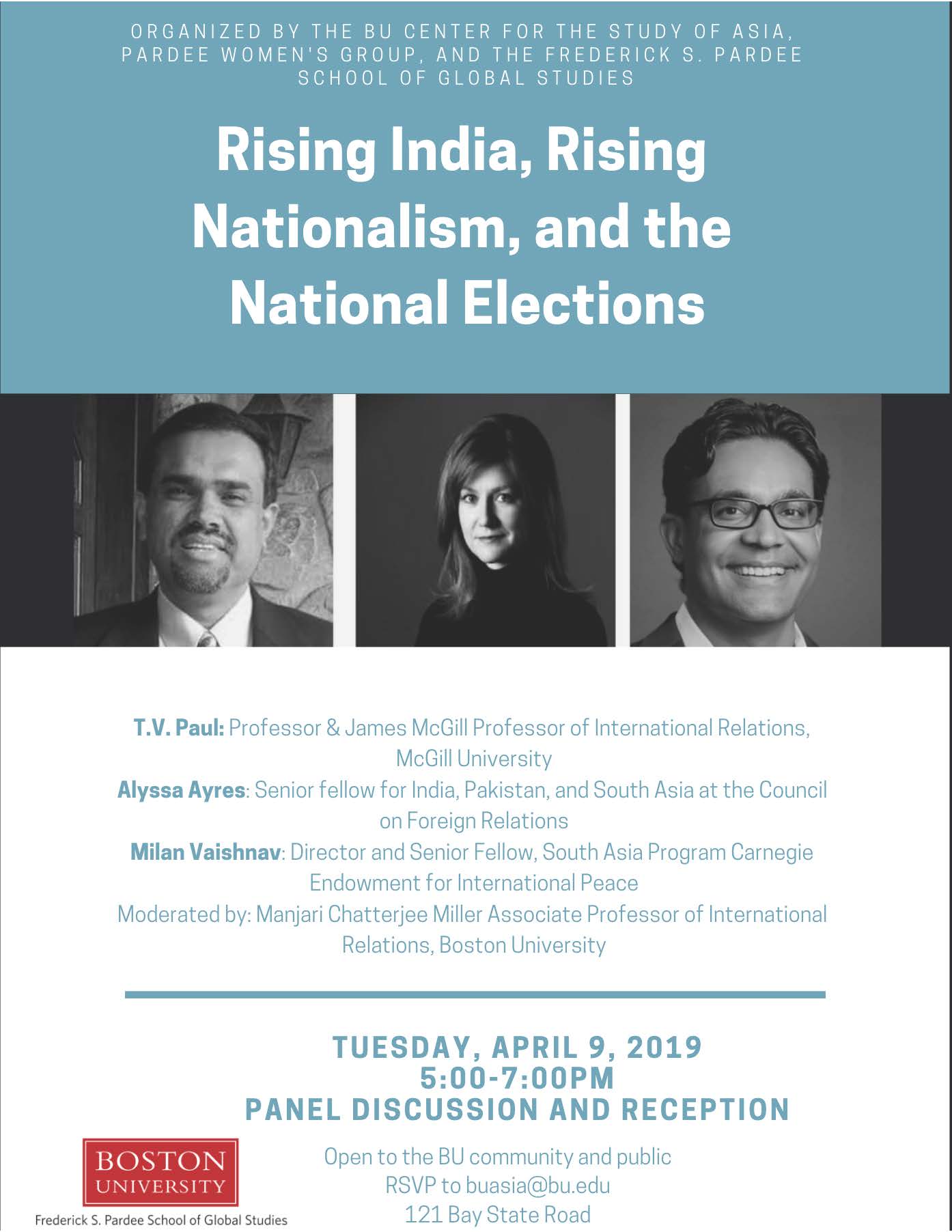 Rising India, Rising Nationalism, and the National Elections (Apr. 9 ...
