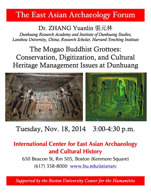 Zhang Yuanlin EAAF Dunhuang Nov 18 2014