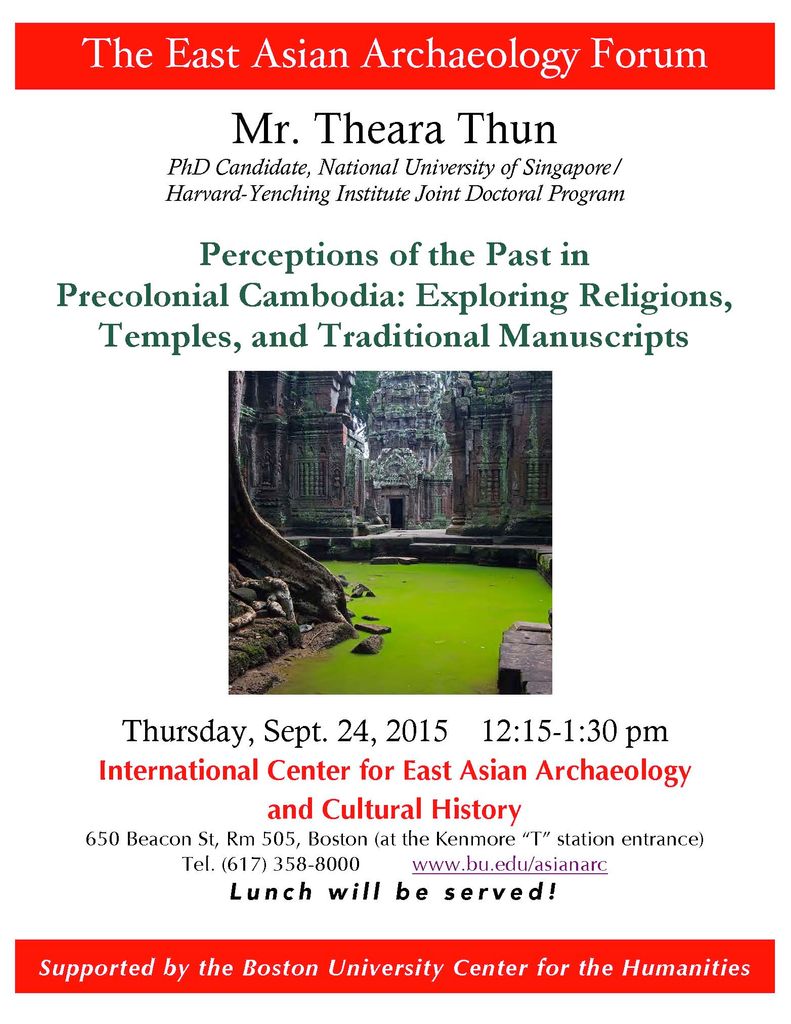 Thun, Theara EAAF Perceptions Precolonial  Cambodia Sept 24 2015b