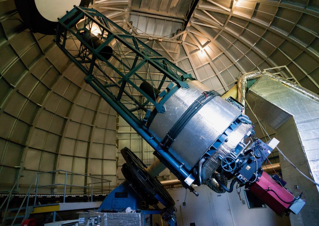 Perkins 1.8m telescope with the PRISM instrument