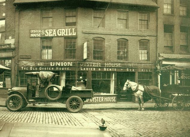 Union Oyster House (circa 1920) Source: