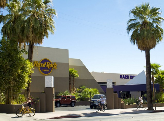 According to the LA Times, crowdfunding for the Hard Rock Hotel Palm Springs will be used to bring in new performance acts new acts to the hotel, make improvements to its Rock Spa and maybe add a nightclub.