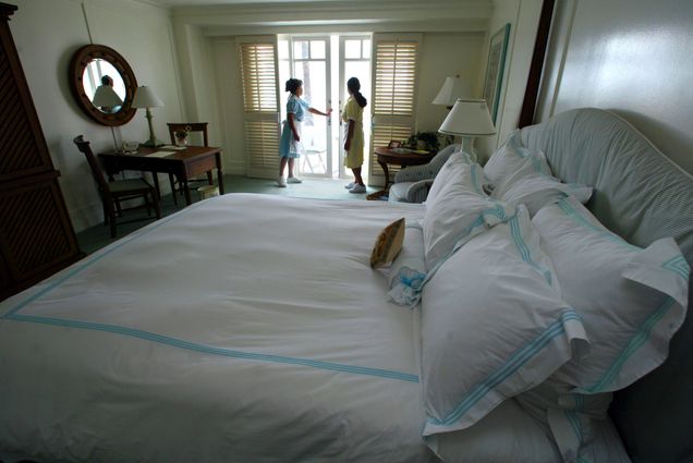 In January 2016, Santa Monica City Council approved a minimum wage increase that will raise hotel, motel, and associated businesses located hotels to $15.37 by 2017 (LA Times). (Photo source: Getty Images, Ken Hively)