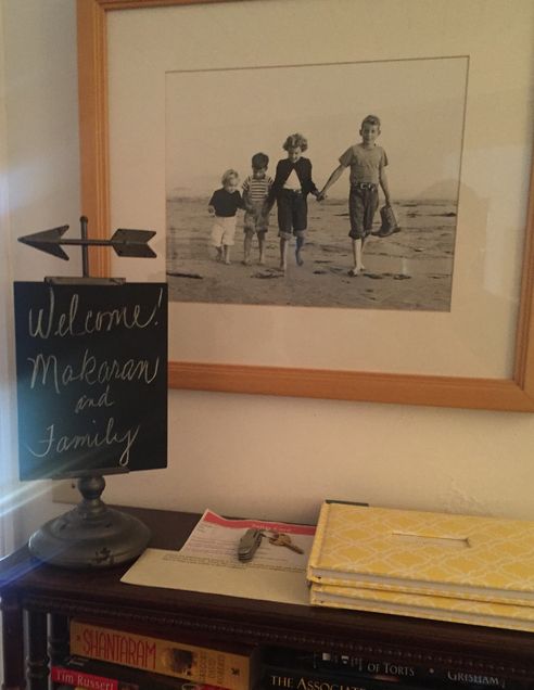 A simple welcome sign that makes all the difference in creating an authentic, memorable, hospitality experience.