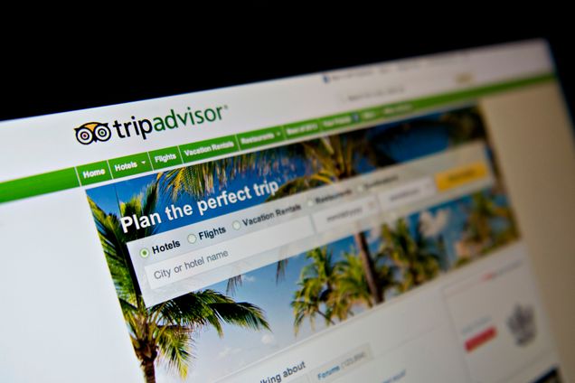 The TripAdvisor Inc. homepage is displayed on a computer screen for a photograph in Tiskilwa, Illinois, U.S., on Tuesday, Oct. 22, 2013. TripAdvisor Inc. is scheduled to release earnings on Oct. 23, 2013. Photographer: Daniel Acker/Bloomberg via Getty Images