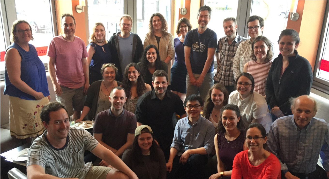 The Biogeoscience Spring Social at Scoozi was a big hit!