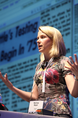 Marissa Mayer, CEO Yahoo, working from home working at home policy policies