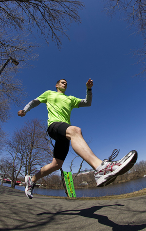 Tim Kelly, Boston University, Run for Research team, 117th Boston Marathon, American Liver Foundation