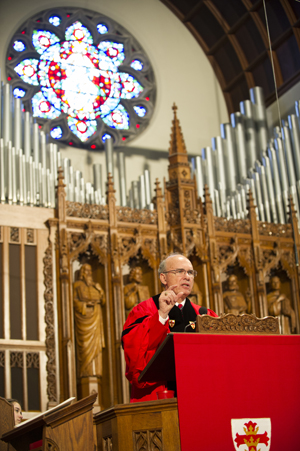 Methodist Bishop Peter Weaver, Boston University Commencement 2013 Baccalaureate Service