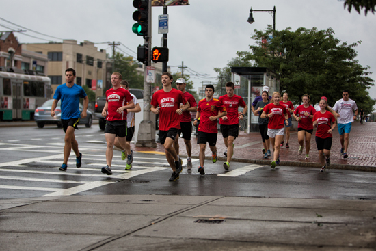 Boston University BU, club sports, Triathlon Team, Commonwealth Ave, run bike swim