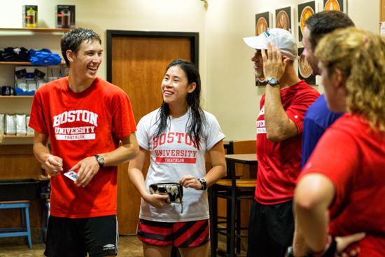 Boston University BU, club sports, Triathlon Team, Commonwealth Ave, run bike swim