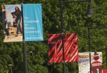 Boston University BU, campaign for BU, 1 billion dollar goal, Academic Fundraising, Chronicle of Higher Education, 54th ranking